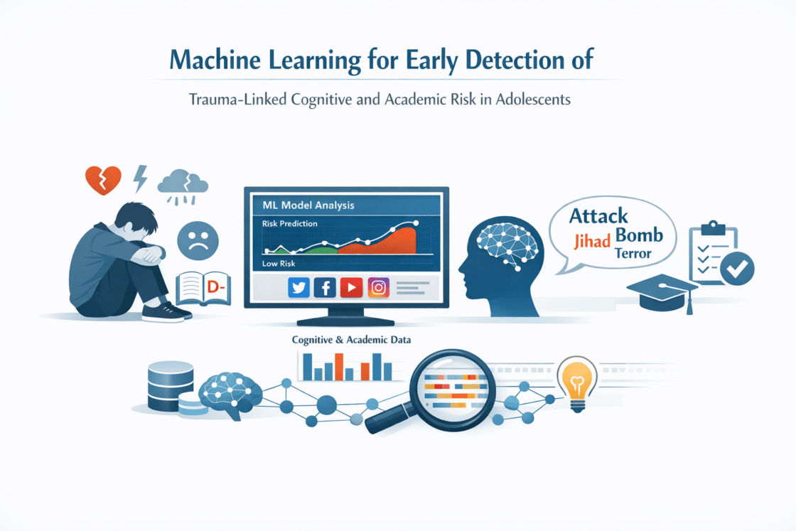 Machine Learning for Early Detection of Trauma‑Linked Cognitive and Academic Risk in Adolescents